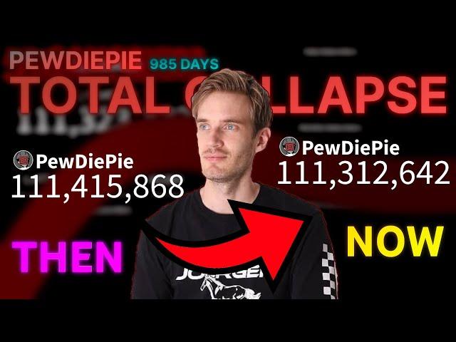 PewDiePie’s Collapse on YouTube Visualized