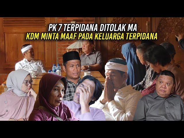 PK 7 TERP1DANA DITOLAK MA | KDM MINTA MAAF PADA KELUARGA TERP1DANA