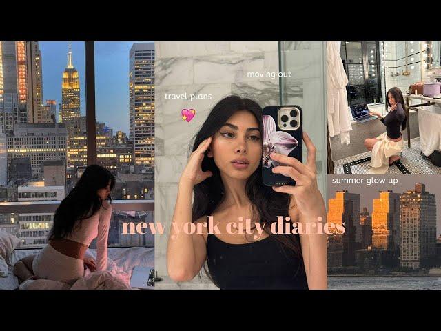 Last days in NYC | moving out, forcing a glow up for summer and MERACH workout