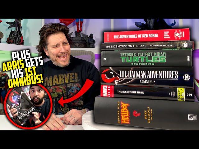 Monster-Sized OMNIBUS HAUL! Batman Adventures | Hellboy | TMNT | ft. Arris from @variant