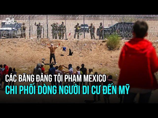 Các băng đảng tội phạm Mexico chi phối dòng người di cư đến Mỹ | VTV24