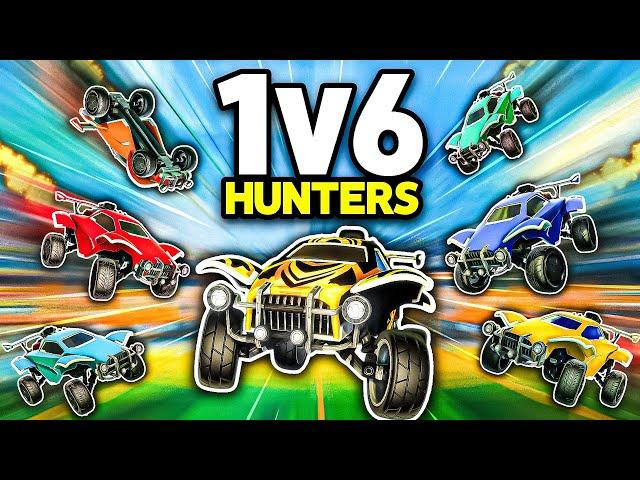 Rocket League Speedrunner vs 6 HUNTERS