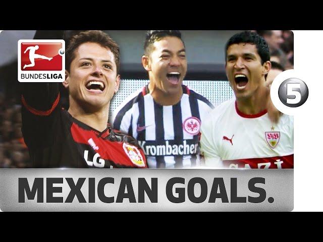 Top 5 Goals - Mexican Players - Chicharito, Fabian and More…