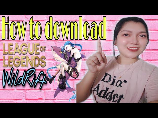 PAANO MAG INSTALL NG WILDRIFT | CLOSE BETA | ANDROID | TUTORIAL