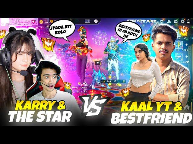 KAAL YT & his  bestfriend  VS KAAL KARRY & THE STAR 2 VS 2 AAUKAT KI BAT WHO WON??