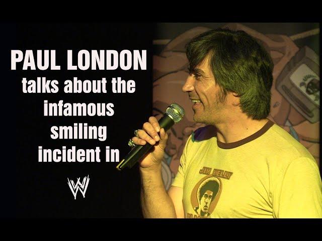 PAUL LONDON TALKS ABOUT THE SMILING INCIDENT IN WWE