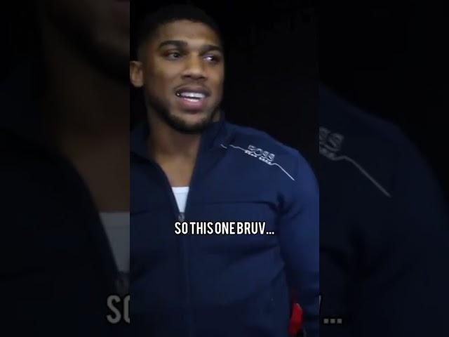 Anthony Joshua gives Armz Korleone Boxing tips: Media Spotlight UK