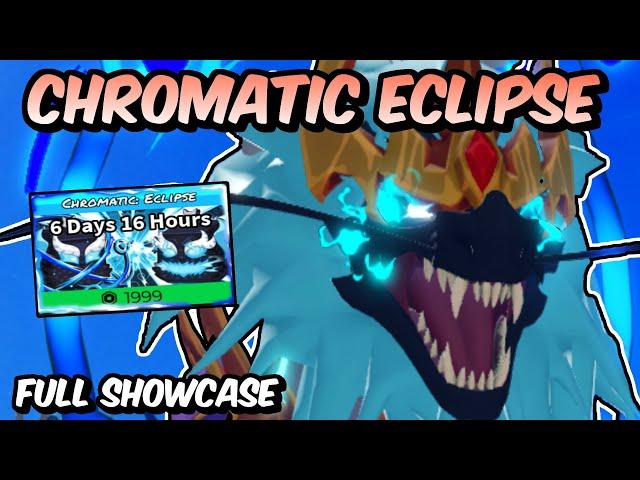 NEW Chromatic Eclipse Dragon FULL SHOWCASE! | Blox Fruits Eclipse Dragon Full Showcase & Review