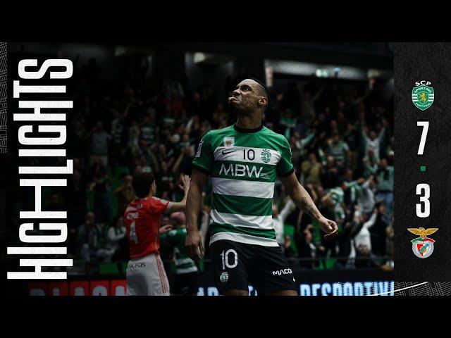 Resumo | Futsal: Sporting CP 7-3 SL Benfica