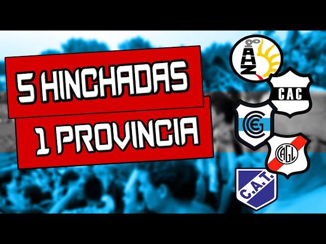 5 HINCHADAS 1 PROVINCIA (JUJUY)