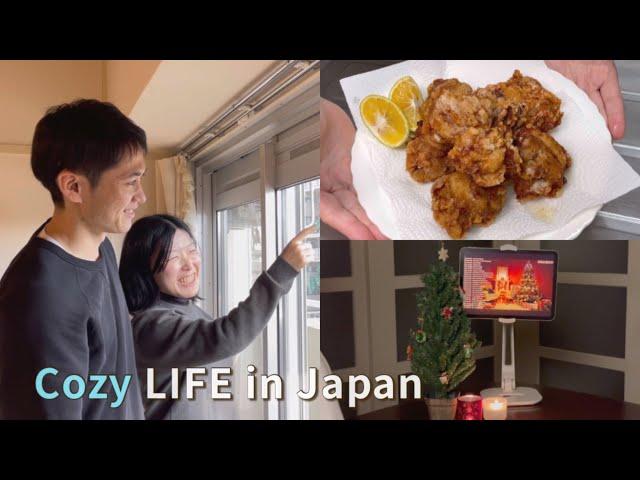 Cozy LIFE in Japan : Decorating for Christmas, Cooking Karaage!