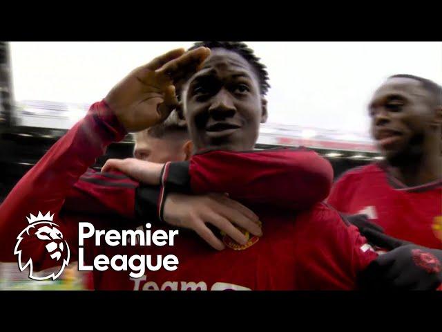 Kobbie Mainoo's screamer gives Manchester United 2-1 lead v. Liverpool | Premier League | NBC Sports