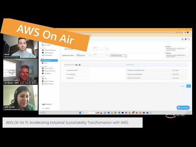 AWS On Air Earth Day: Accelerating Industrial Sustainability Transformation with AWS