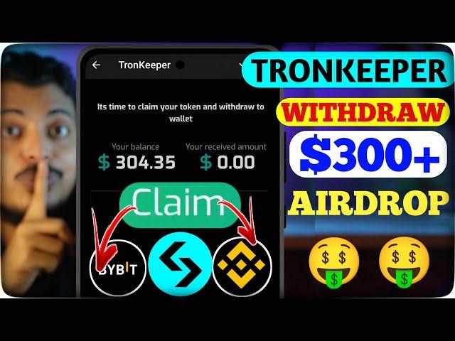 TronKeeper Withdrawal Live || TronKeeper Withdrawal Process || TronKeeper Airdrop Claim 