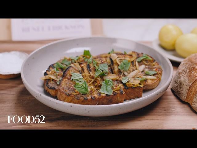 Renee Erickson’s Melted Anchovy Toast | Yes, Chef | Food52