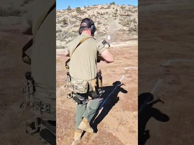 "The box drill" teaches how to shoot on the move. A great skill to have #training #routines #skills