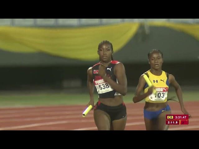 CARIFTA Games 2024 Grenada | Girls 4x400 Meter Relay Under 20 Final