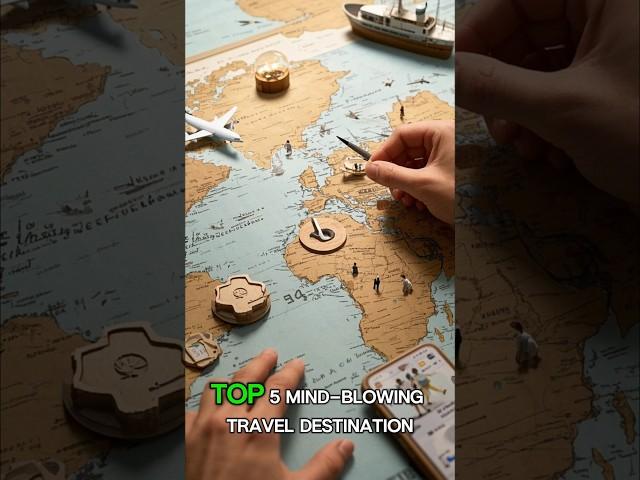 TOP 5 MOST UNREAL Places on Earth for Travel Destination #shorts #travel