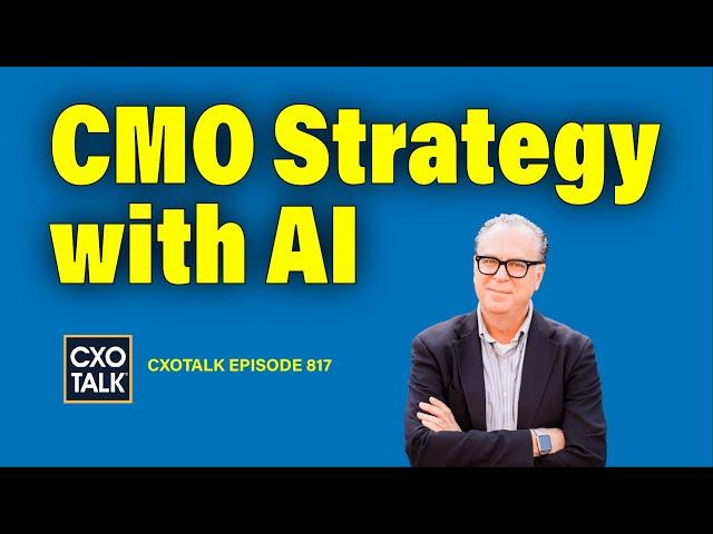 Marketing Leadership: CMO Strategy and AI