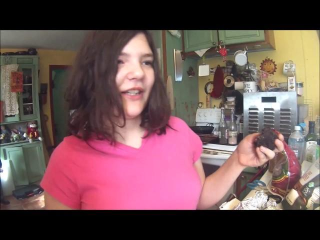 Hazel tries Keto Angel Food cake