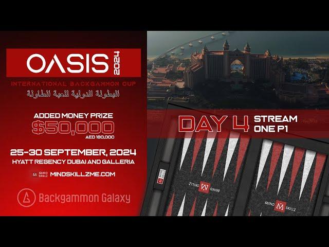 2024 Dubai Oasis International Backgammon Cup | Masters Round 12 - 14