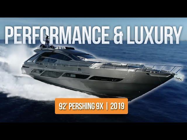 Pershing 9X Yacht Walkthrough [THE WOLF]