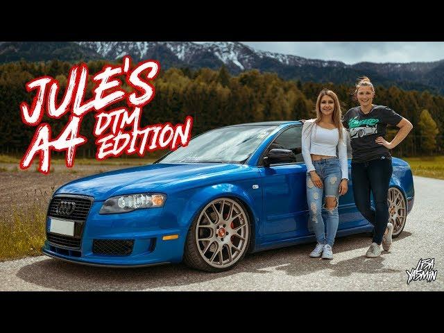 Audi A4 DTM Edition | Jule's A4 B7 | CarGirls | Lisa Yasmin