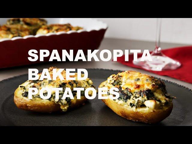 Spanakopita Baked Potato