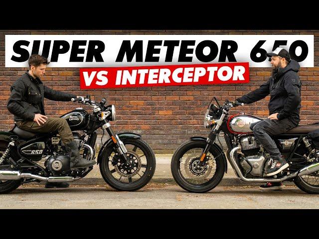 Royal Enfield Super Meteor vs Interceptor 650: Which Is Better?