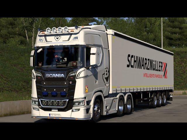 Scania DC13-Super Sound & Engine Pack zeemods | Euro Truck Simulator 2 | ETS2 Sound mod 1.49 | ASMR