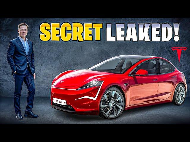 Elon Musk's Shocking 2025 Tesla Model 2 Leak: Release Date, Production Secrets & New Design Revealed