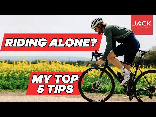 5 Essential tips for cycling ALONE!