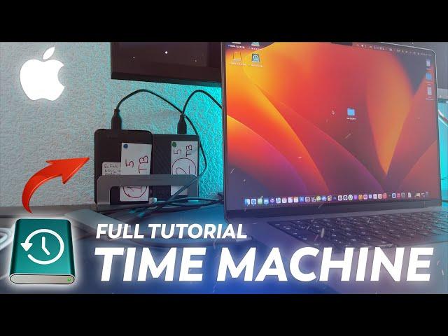 How to Set up & Use Time Machine to Backup your Mac - Full Tutorial 2025