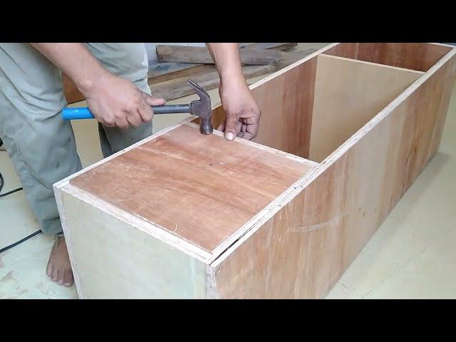 How to make barber's table / cabinet