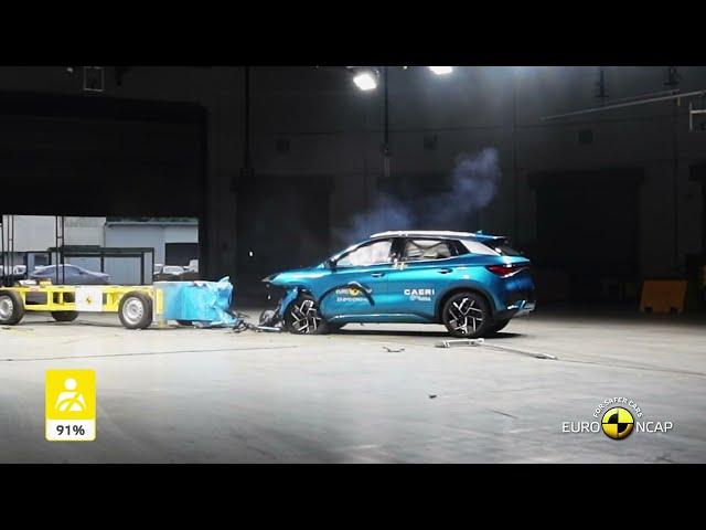 Euro NCAP Crash & Safety Tests of BYD ATTO 3 2022