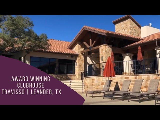 #Travisso Award Winning Clubhouse | #LeanderTexas