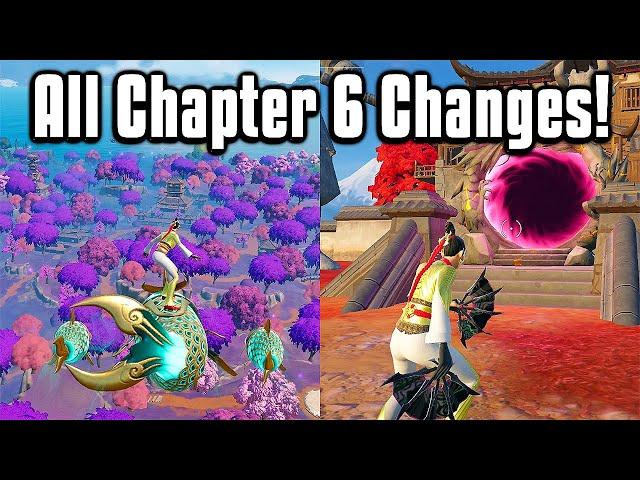 Everything *NEW* In Fortnite Chapter 6! - New Map, Weapons, & More!