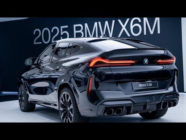 All The BMW X6M 2025 model Officially Revealed'First Look!