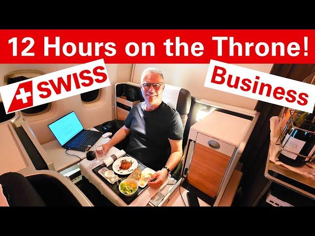 Swiss Business Class. 12 Hours on the Throne