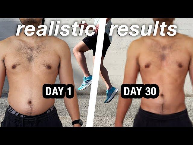 Running Everyday For A Month Results