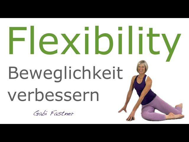 ️ 28 min. Flexibility Training | Mobility-Stretch auf der Matte, ohne Geräte