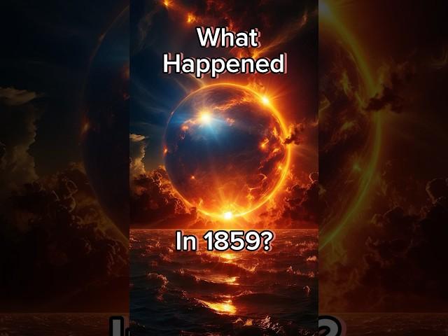 Solar Fury: The Great Explosion of 1859! Carrington Event #space #sun #sunflare #sunstorm