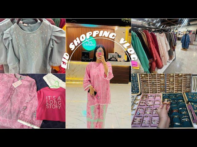 Eid dress collection | Eid Shopping Vlog️