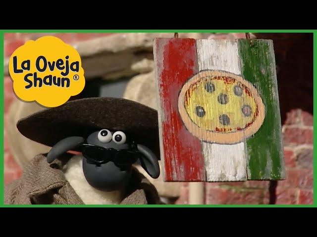 La Oveja Shaun  Oveja pizzera  Dibujos animados para niños