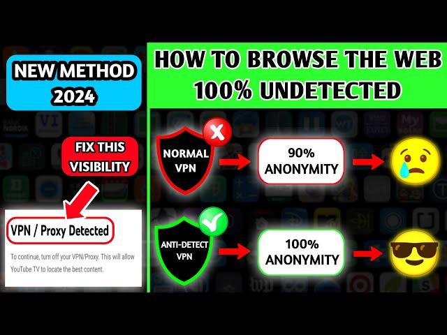 How to Browse the Web 100% Undetected - 2024