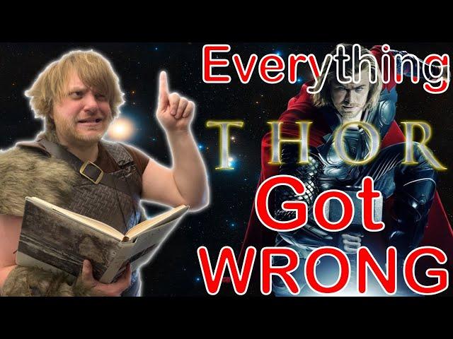 Every Mythical Inaccuracy in Marvel's Thor & Avengers