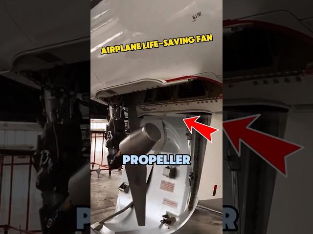 Airplane life-saving fan #knowledge #automobile #popular #facts #mechanical #invention #world