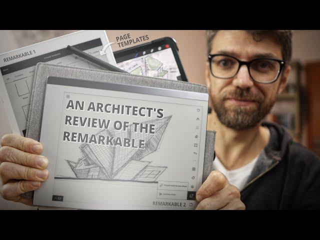 An Architect's Review of the Remarkable 2 tablet. True sketchbook alternative or a gimmick?