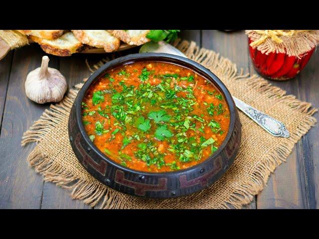  Суп «Харчо» с курицей и рисом — видео рецепт вкусного обеда от Аймкук