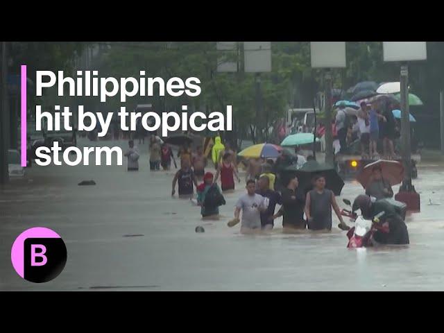 Storm Yagi Hits Philippines, Hundreds Displaced